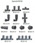 Preview: PVC- Adapter - Typenreihe RB1200 - Größe 1" AG x ¾“ AG - Typ RB1282131