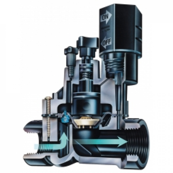 Typenreihe DV - 100DV Ventil mit 1“ Innengewinde BSP, 24 VAC