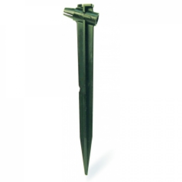 Erdspieß C12 / Leitungshalter 6 mm